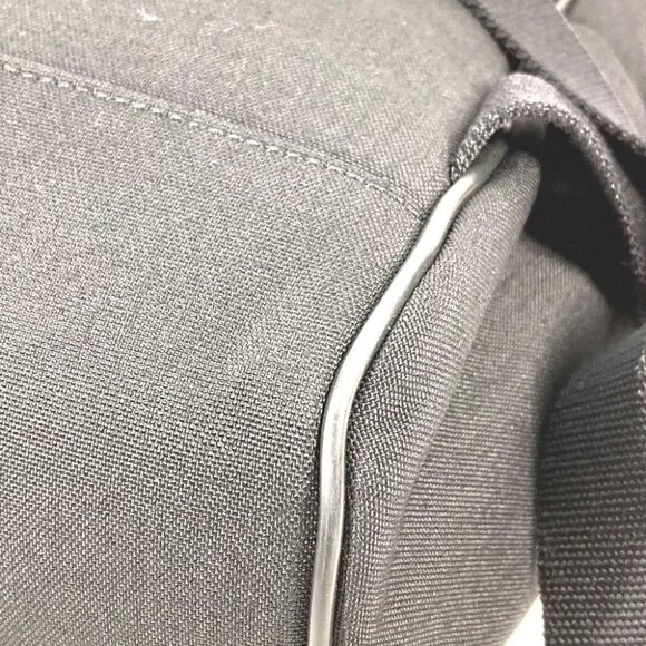 SAINT LAURENT PARIS 650617 Bag logo Backpack Leather/Canvas Black main image 7